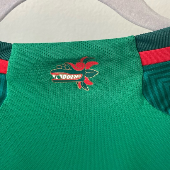 Adidas Mexico Home Soccer Jersey. Green. - Picture 6 of 14
